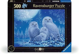 Ravensburger Owls in the Moonlight 500 pc GITD Puzzle
