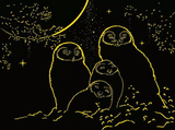 Ravensburger Owls in the Moonlight 500 pc GITD Puzzle