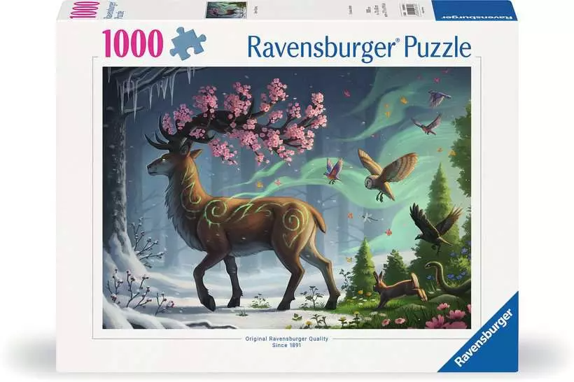 Ravensburger Deer of Spring 1000 pc Puzzle