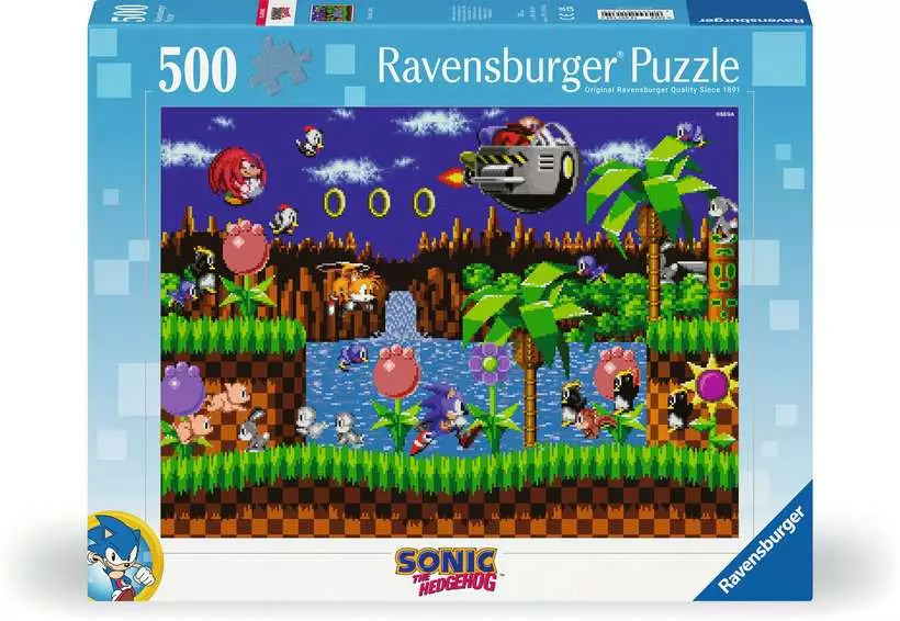 Ravensburger Sonic the Hedgehog 500 pc Puzzle