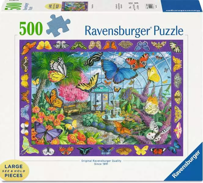 Ravensburger The Butterfly Place 500 Pc Puzzle LF