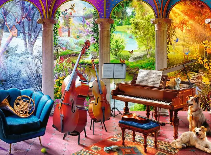 Ravensburger Four Seasons in Music 100 Pc Puzzle