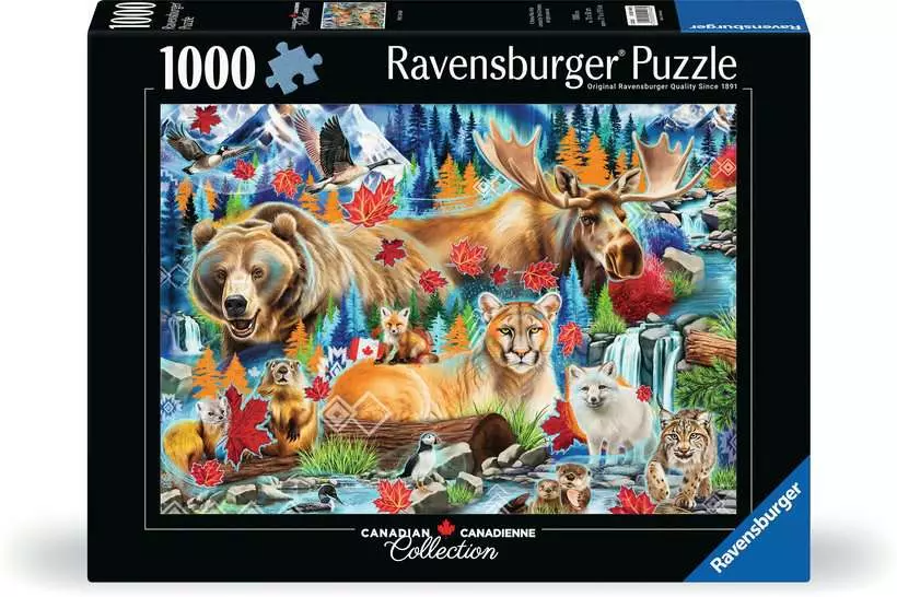 Ravensburger Wild Canada 1000 Pc Puzzle