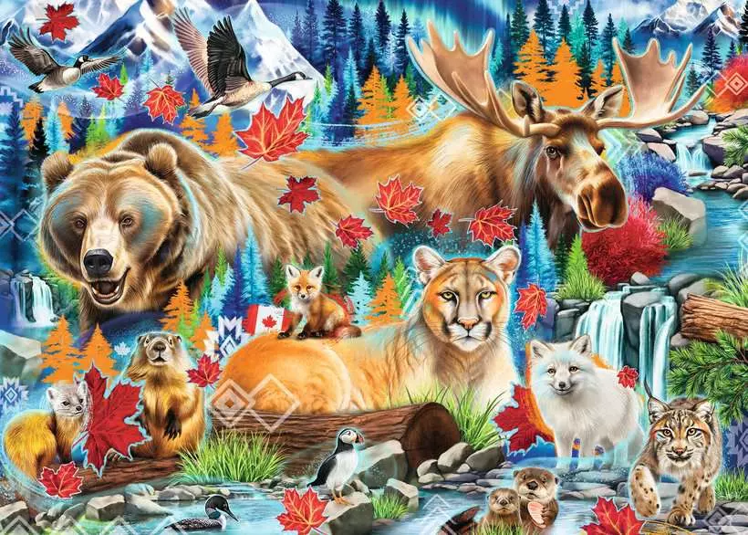 Ravensburger Wild Canada 1000 Pc Puzzle