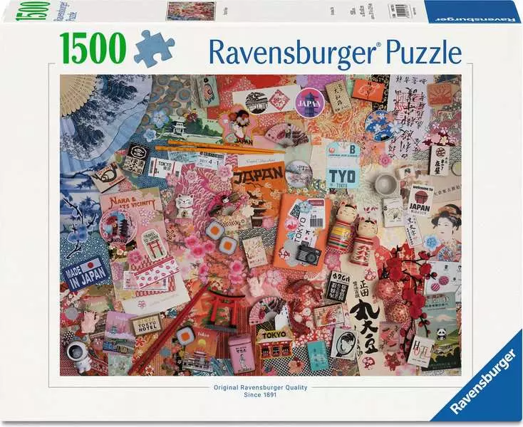 Ravensburger Trip to Tokyo 1500 Pc Puzzle