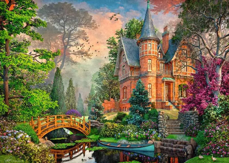 Ravensburger Terracotta Mansion 1000 Pc Puzzle