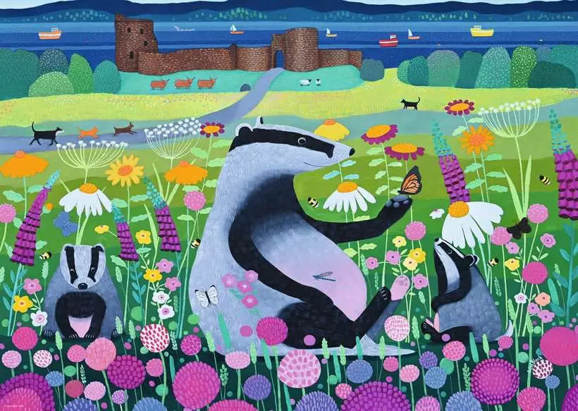 Ravensburger Meadow Mischief 1000 Pc Puzzle