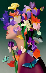 Ravensburger PUZ MOM Iris 200 Pc Puzzle