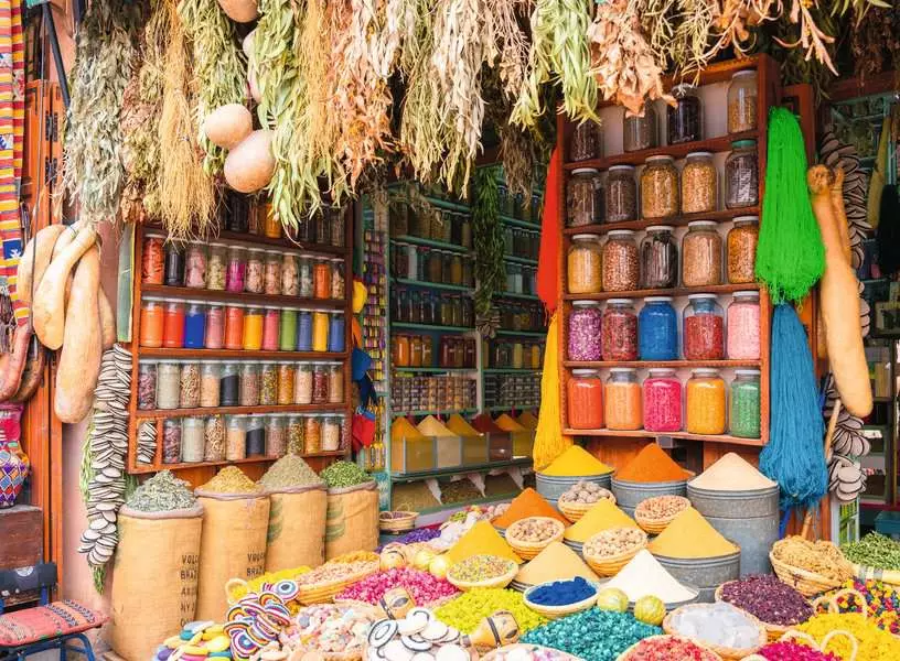 Ravensburger Colorful Spices, Morocco 500 Pc Puzzle