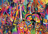 Ravensburger Jeweled Jungle 500 Pc Puzzle LF