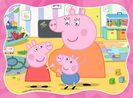 Ravensburger Peppa Pig, 4 in a Box 12/16/20/24p