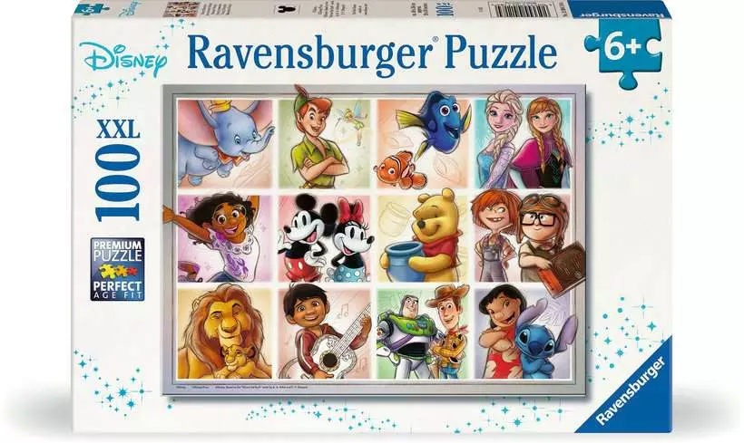 Ravensburger Disney Multicharacter 100 Pc XXL Puzzle