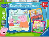 Ravensburger Peppa Pig 3x49 Pc Puzzle
