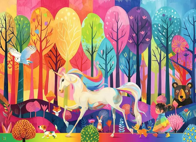 Ravensburger The Fantastic Forest 60 Pc Puzzle