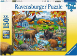 Ravensburger Wildlife Gathering 150 Pc XXL Puzzle