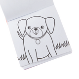 Carry Along! Coloring Book and Crayon Set - Pet Pals - Set of 9 Crayons