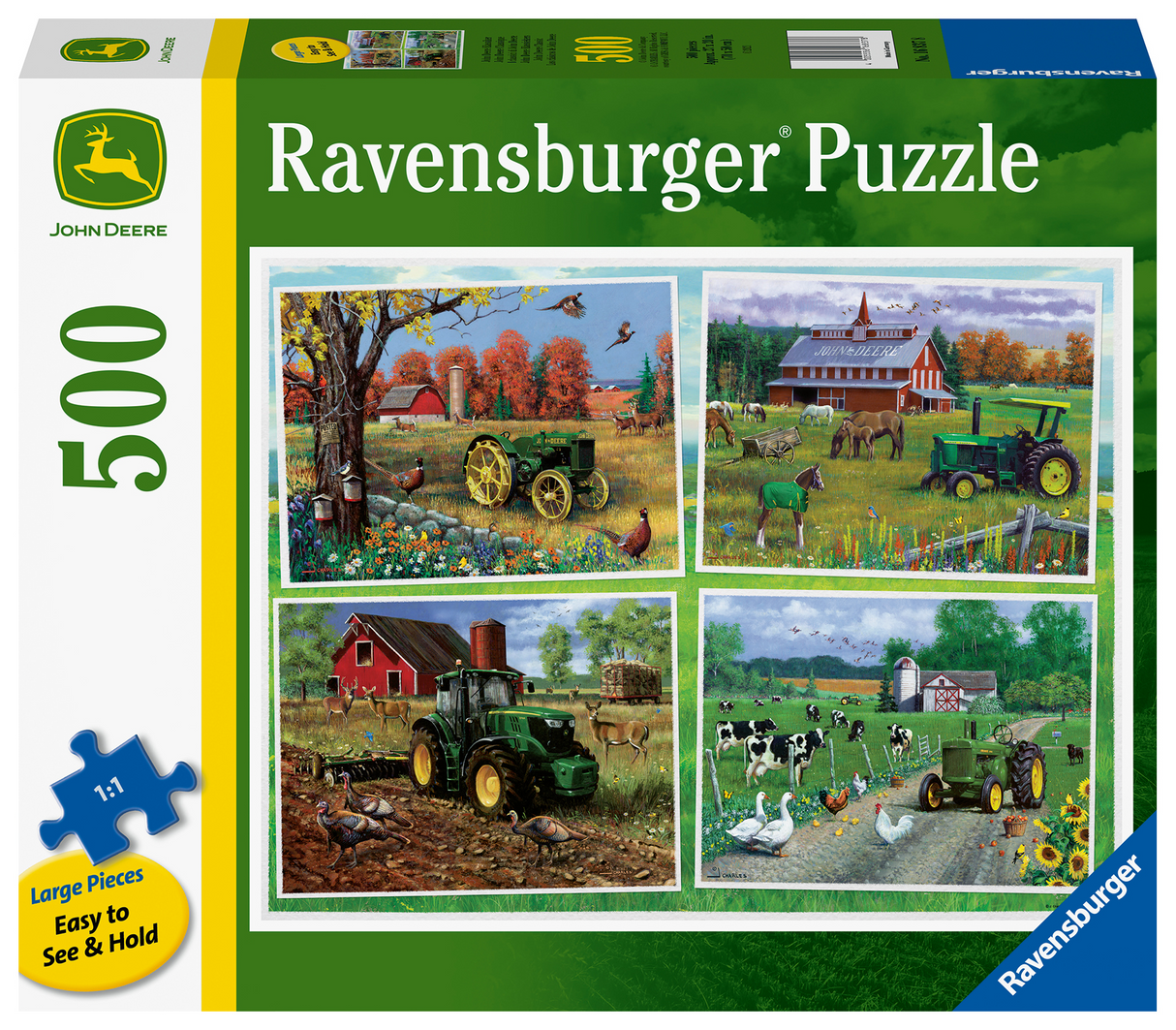 Ravensburger John Deere Classic 500 pc Large Format