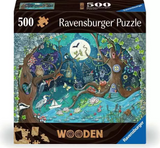 Ravensburger WOOD: Fantasy Forest 500 pc Puzzle