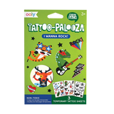 Mini Tattoo Palooza Temporary Tattoos - I Wanna Rock!