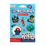 Mini Tattoo Palooza Temporary Tattoos - Pirate's Life