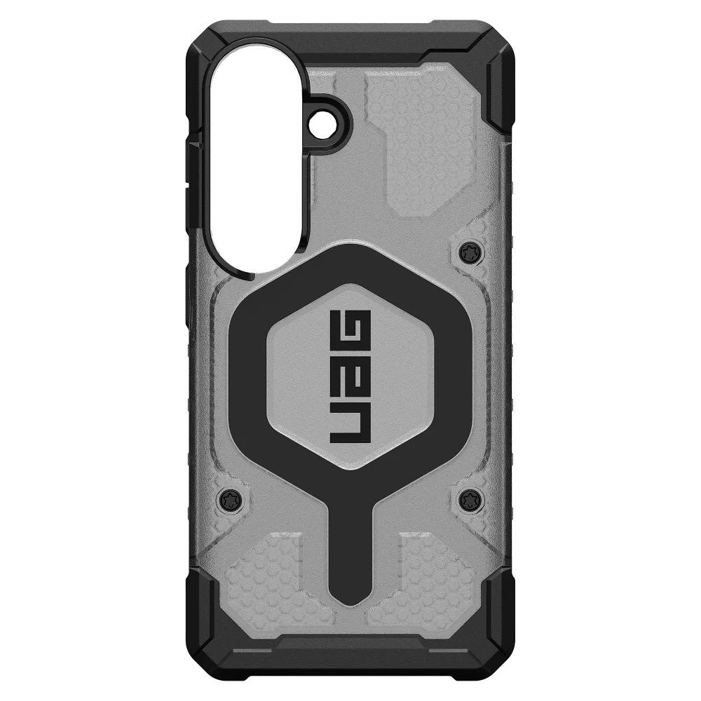 Urban Armor Gear (UAG) - Pathfinder Clear Case with Magnet for Samsung Galaxy S26 - Ash and Black