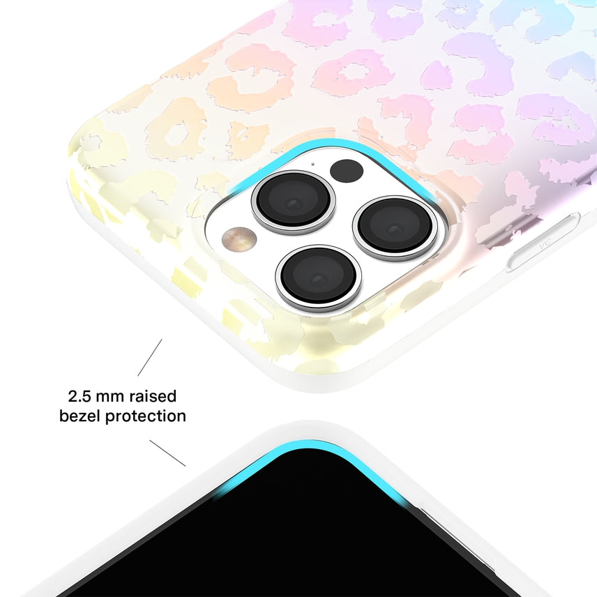 VELVET CAVIAR - MagSafe Case for Apple iPhone 17 - White Opal Leopard
