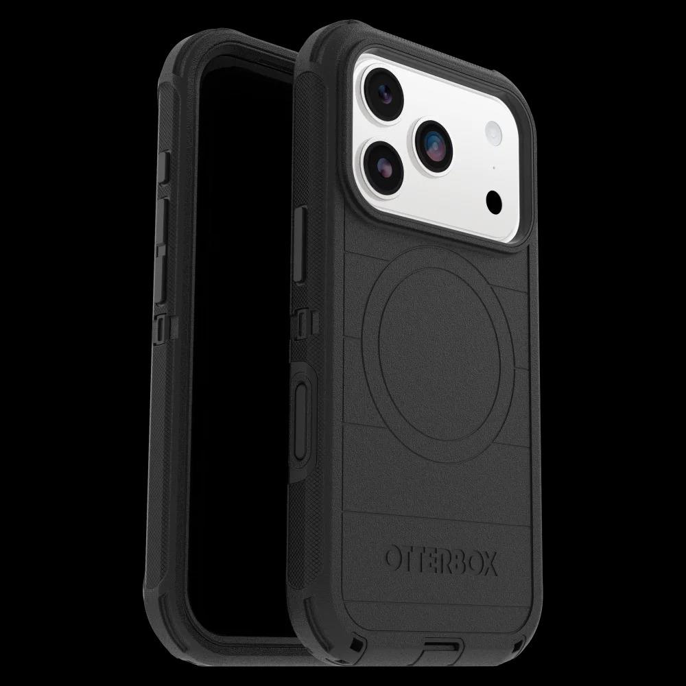 OtterBox - Defender Pro MagSafe Case with Camera Control for Apple iPhone 17 Pro - Black