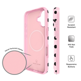 VELVET CAVIAR - IPhone 17 MagSafe Case - Princess Pink Polka Dot