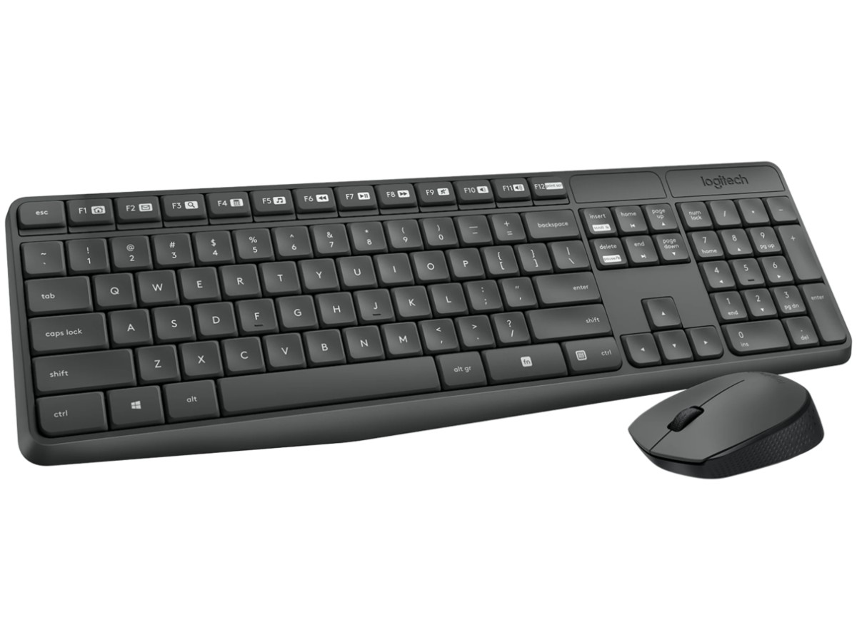 MK235 Wireless keyboard and mouse (Grey)