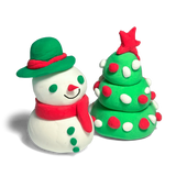 Creatibles Mini Air Dry Clay Kit - Holiday BFFs - 2 Designs