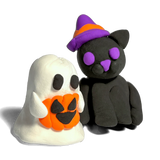 Creatibles Mini Air Dry Clay - Spooky BFFs - 2 Designs