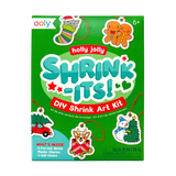 Shrink-Its! Mini DIY Shrink Art Kit - Holly Jolly - 5 Charms