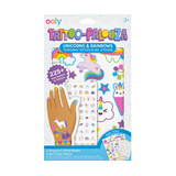 Tattoo-Palooza Temporary Tattoos & Nail Stickers - Unicorns & Rainbows