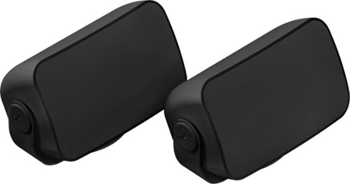 Sonos Outdoor Surface Mount Speakers (Black) (Pair)