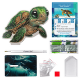 Crystal Art Buddies: Ocean - Turtle