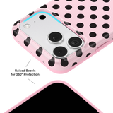VELVET CAVIAR - MagSafe Case for Apple iPhone 17 Pro - Princess Pink Polka Dot