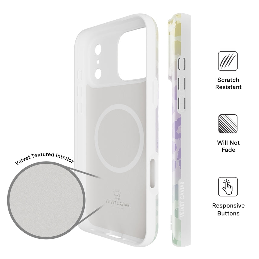 VELVET CAVIAR MagSafe Case for Apple iPhone 17 Pro - White Opal Leopard
