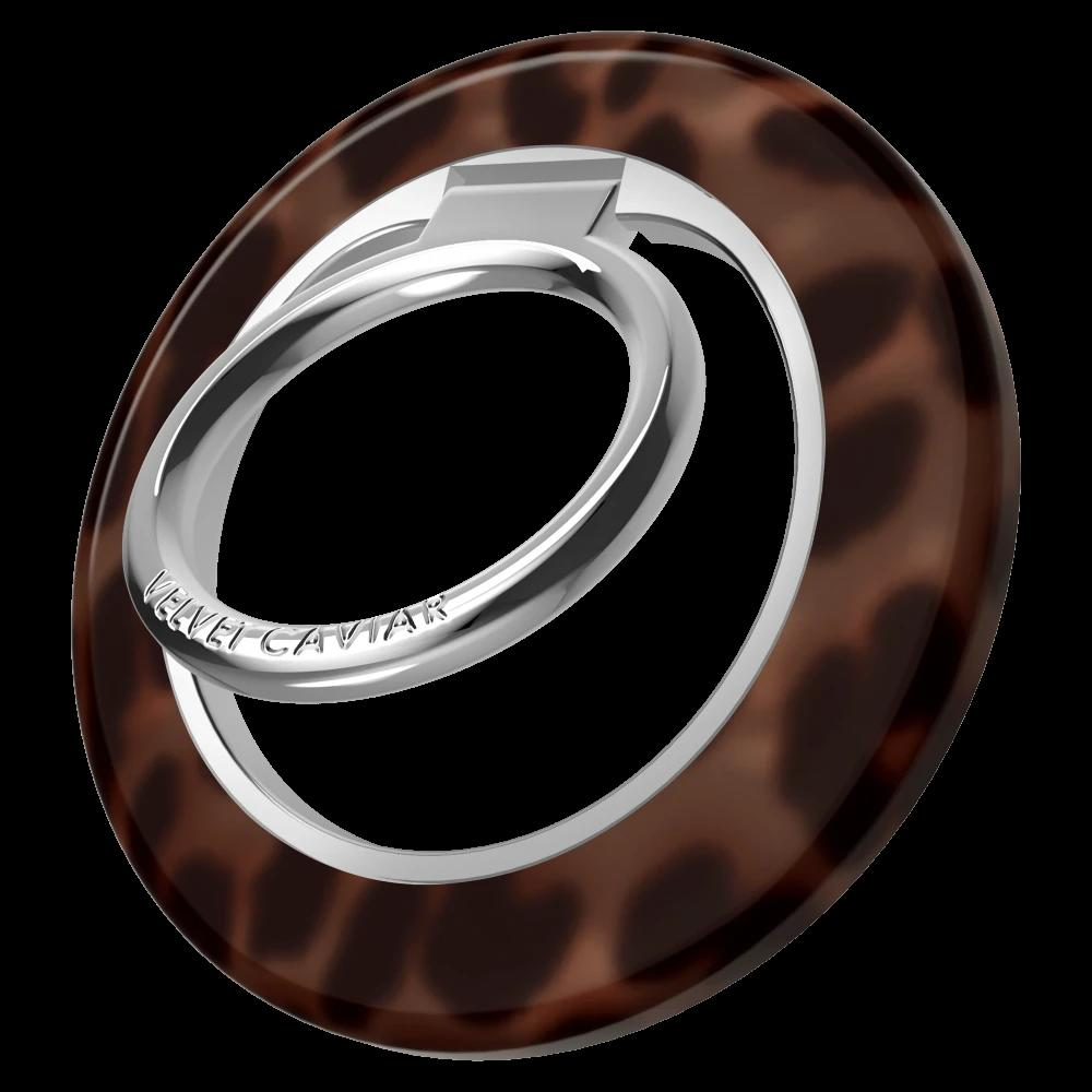 VELVET CAVIAR - MagSafe Phone Grip Ring - It Girl Leopard