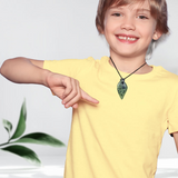 Soapstone Jewelry - Leaf Pendant
