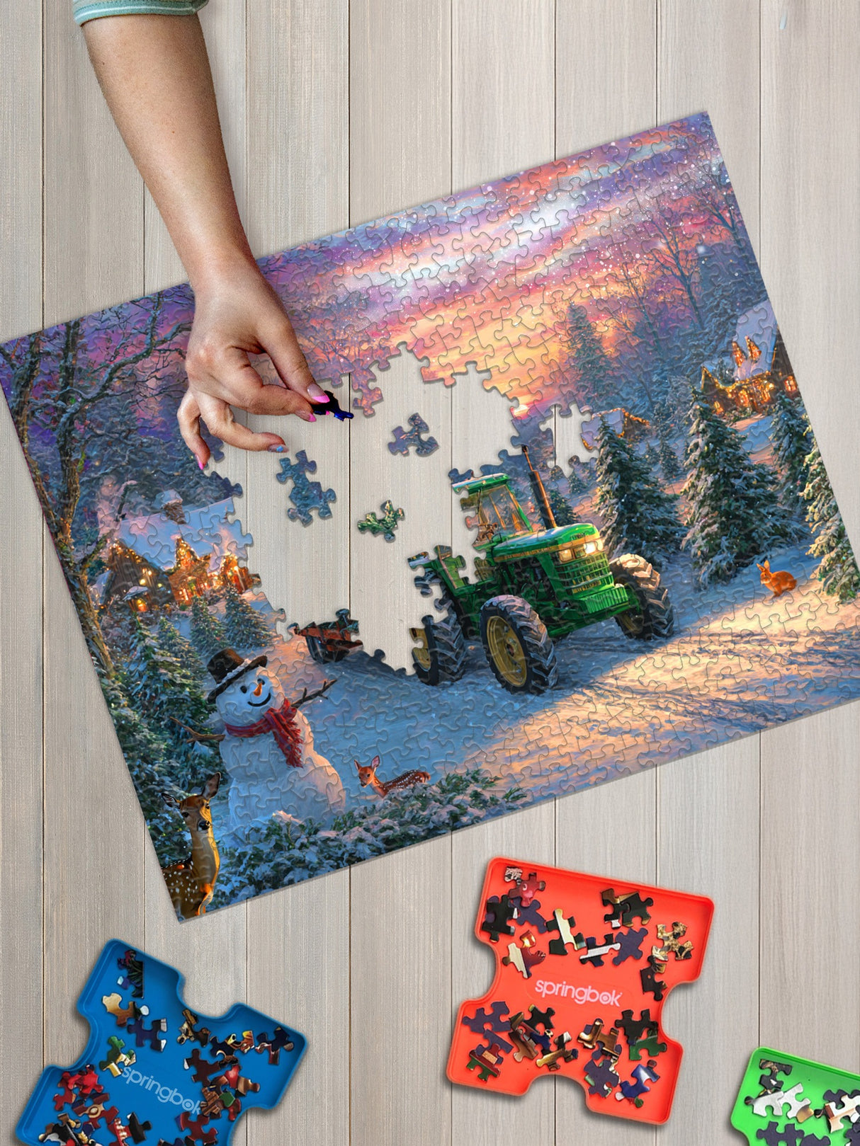 Springbok Bringing Home Christmas 1000 Piece