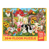 Cobble Hill Farmyard Greetings (35pc Floor puzzle - Rope Handle)