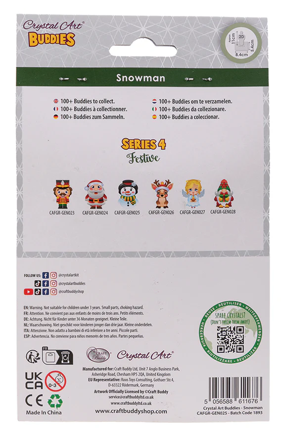 CA Ornament: Snowman