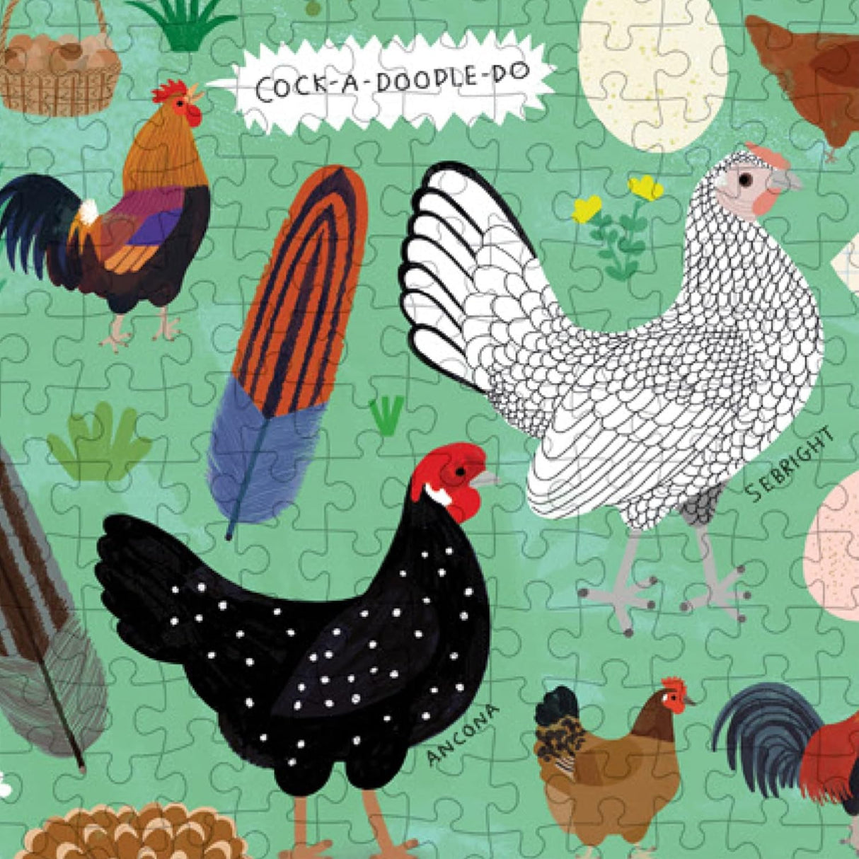 Chickenology: 1000 Piece Puzzle