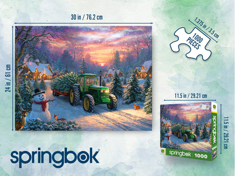 Springbok Bringing Home Christmas 1000 Piece Puzzle - image 3