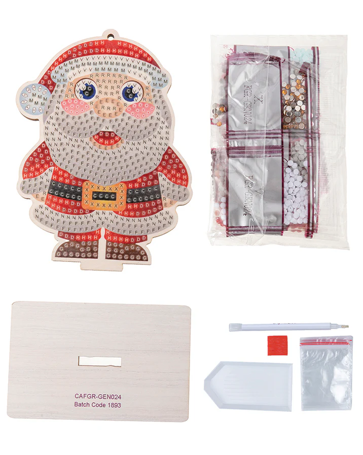 CA Ornament: Santa