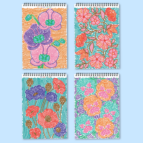 FlowArt® - Dot-By-Letter, Botanicals