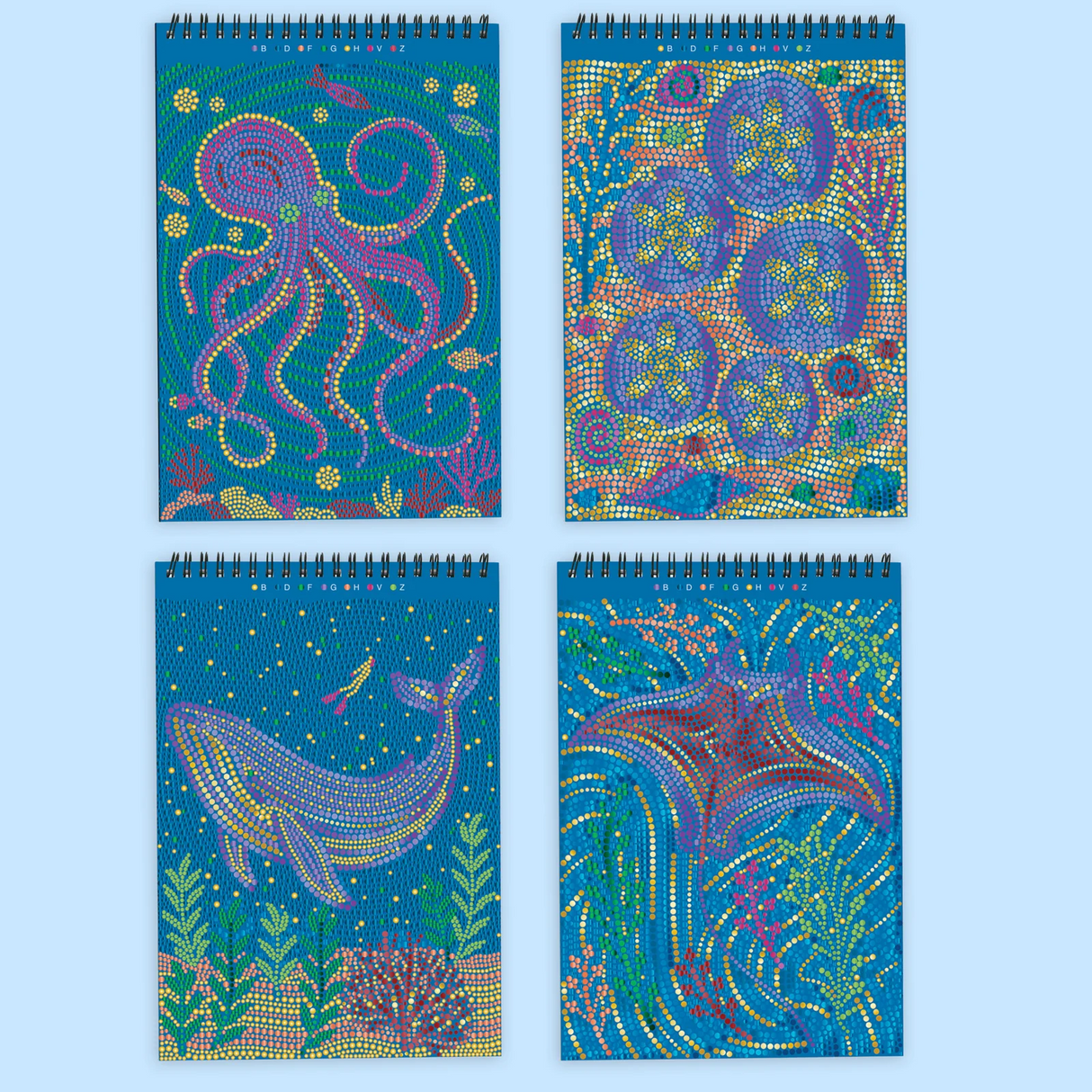 FlowArt® - Dot-By-Letter, Into the Deep - Metallic Ink
