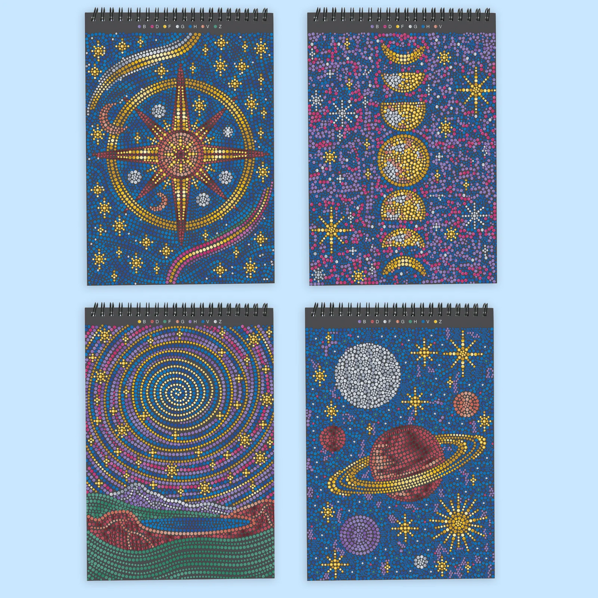 FlowArt® - Dot-By-Letter, Into the Galaxy -  Metall