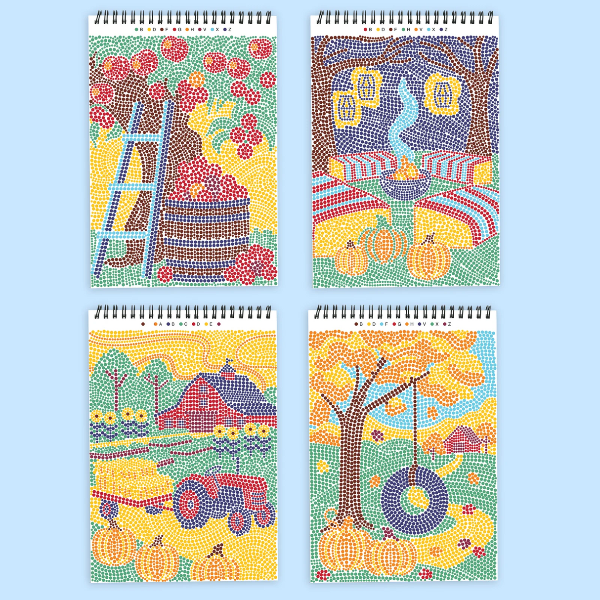 FlowArt® - Dot-By-Letter, Pumpkins & Pastures