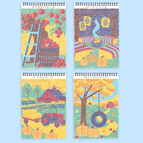 FlowArt® - Dot-By-Letter, Pumpkins & Pastures